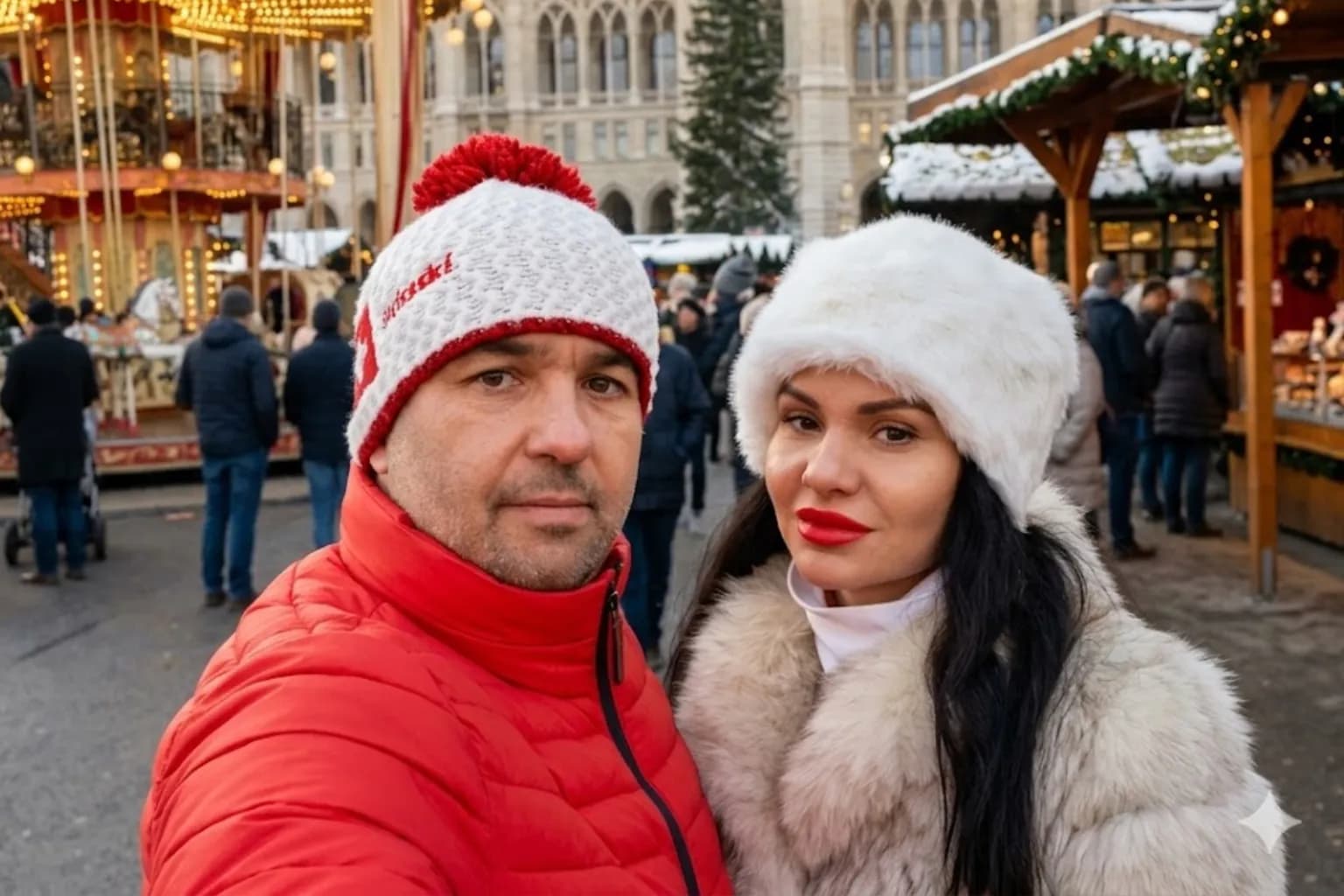 Ирина и Николай зимой