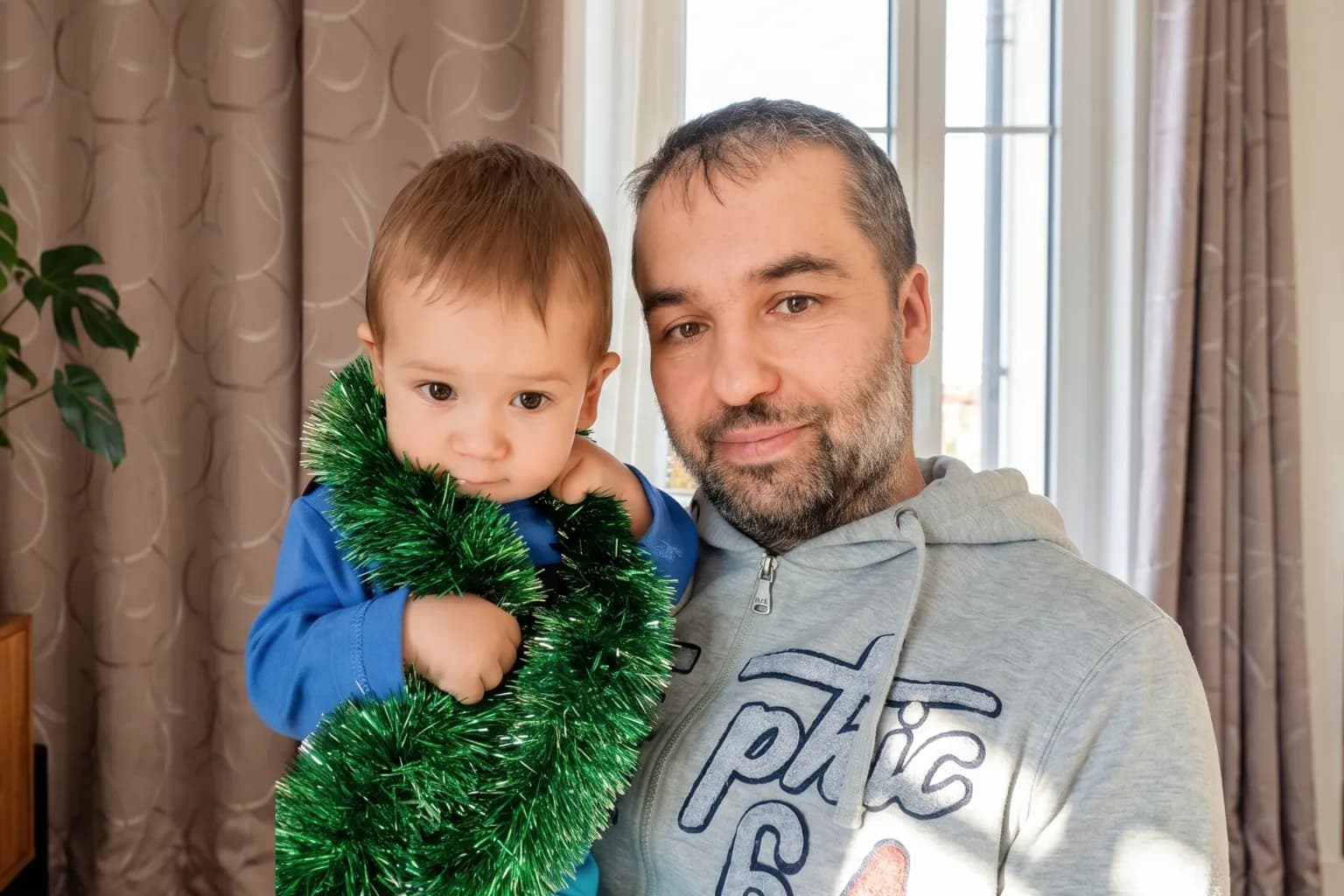 Николай с сыном